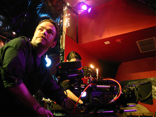Director/DP Aaron Proctor and the Red One camera