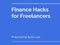 Finance Hacks for Freelancers